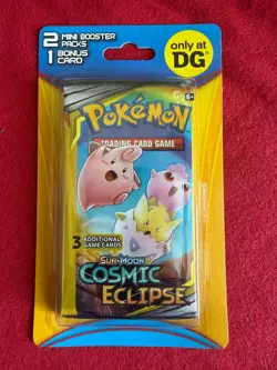 Pokemon TCG Cosmic Eclipse / Unbroken Bonds DG 2x Mini Booster Blister (C) - Image 1