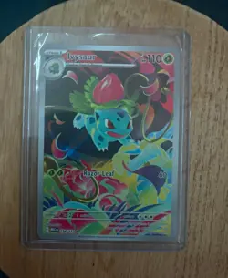 Pokemon TCG Ivysaur 134/132 Evolutions Secret Rare Holo English - Image 1