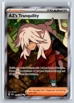 AZ'S TRANQUILITY 106/086 CHAOS RISING POKEMON HOLO NM - Image 1