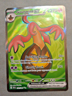 Pokemon TCG, Gourgeist ex Holo Ultra Rare ME04: Chaos Rising 102/086 NM - Image 1