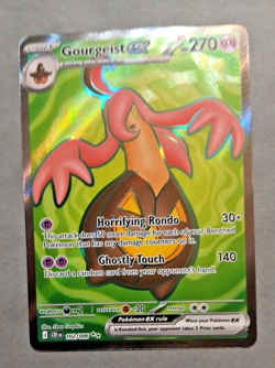 Pokemon TCG, Gourgeist ex Holo Ultra Rare ME04: Chaos Rising 102/086 NM - Image 2