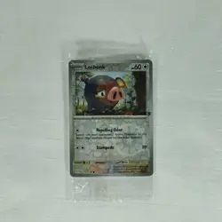 🔥 Pokemon TCG 🔥 Lechonk 154/198 - Scarlet & Violet Sealed EB Games Promo Stamp - Image 1