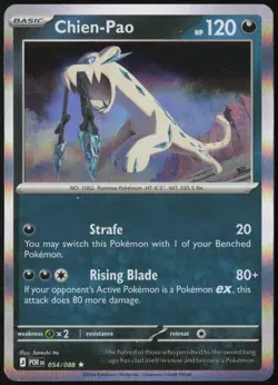 Chien-Pao 054/088 Perfect Order Rare Holo Pokemon NM - Image 1
