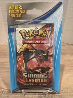 Pokemon Shining Legends - Booster Pack Rayquaza - English Sealed Mj Holding - Image 1