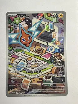 ROTOM~’Illustration Rare/Full Art’~EN: DESTINED RIVALS-DRI 197/182~Pokemon - Image 1