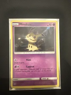 Mimikyu Holo Rare SM - Guardians Rising 58/145 NM Pokemon TCG - Image 1
