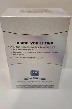 Pokemon TCG Sword and Shield Silver Tempest Build and Battle Box - Image 4