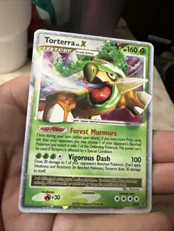 Torterra LV.X DP09 LP Promo DP Black Star Promos 2007 Pokemon TCG - Image 1