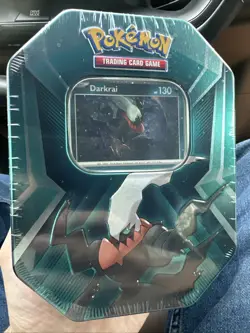 Pokemon TCG: Darkrai Triple Whammy Collectors Tin - Factory Sealed - Image 1