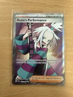 Roxie's Performance 112/086 - Chaos Rising Ultra Rare Pokemon TCG - Image 1