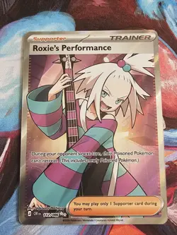 Roxie's Performance 112/086 ME04: Chaos Rising NM Pokemon TCG Ultra Rare - Image 1