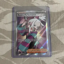 Pokemon TCG - Roxie's Performance 112/086 - Ultra Rare Chaos Rising - Image 1