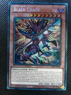 Yugioh! Black Chaos Secret Rare CORI-EN001 Pre Order 03/07 - Image 1