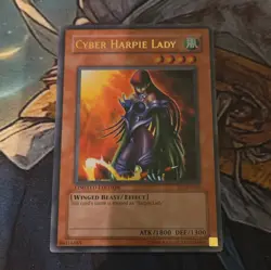 Yu-Gi-Oh! Cyber Harpie Lady Ultra Rare Limited Edition SP1-EN001 Konami EN - Image 1
