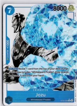 Jozu St22-006 Alt Art One Piece Structure Deck Parallel Trading Card - Image 1