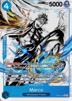 Marco (Parallel) C Starter Deck 22: Ace & Newgate ST22-012 One Piece TCG - Image 1