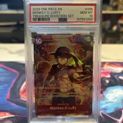 Monkey.D.Luffy (Treasure Booster Set) ST10-006 One Piece Promotion Cards Foil - Image 1
