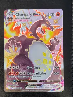 Pokemon Card Shiny Charizard VMAX SV107/SV122 - Image 1