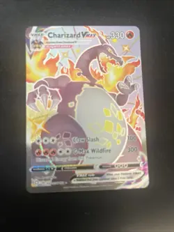 Charizard VMAX SV107/SV122 Shiny Vault Shining Fates Rare Holo Pokemon Card NM - Image 1
