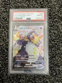 PSA 10 Charizard VMAX 308/190 Shiny Star V SSR Pokemon Card Japanese 2020 JP - Image 1