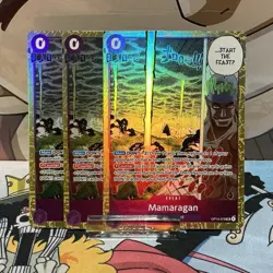 Bandai One Piece Card Game Mamaragan OP15-078 sr Lot of 3 EN - Image 1