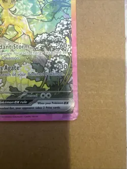 Pokemon TCG SV-Prismatic Evolutions Leafeon EX Card #144/131 - Image 5