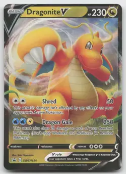 Dragonite V Promo Holo SWSH: Sword & Shield Promo Cards SWSH154 NM - Image 1