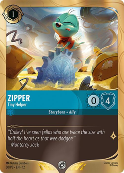 Zipper - Tiny Helper - Disney Lorcana Promo Cards (DLPC) - Image 1