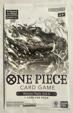 One Piece Card Game TCG Winner Pack Volume Vol. 5 Sealed English New - Image 1