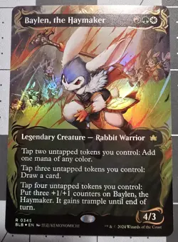 Baylen the Haymaker Raised FOIL MTG Bloomburrow Magic The Gathering - Image 2