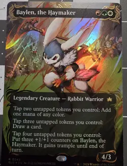 Baylen the Haymaker Raised FOIL MTG Bloomburrow Magic The Gathering - Image 3