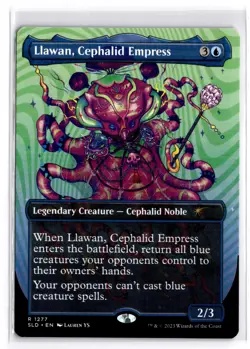 Llawan, Cephalid Empress 1277 Secret Lair Drop Series Magic: The Gathering NM - Image 1