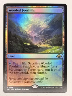 Wooded Foothills - 236 - MH3 - NM - Foil - Image 2