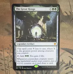 Wizards of the Coast MTG The Great Henge ELD Mythic Regular EN #161/269 - Image 1