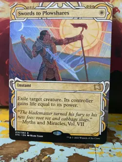 MTG Swords To plowshares Strixhaven Mystical Archives Regular X1 NM - Image 1