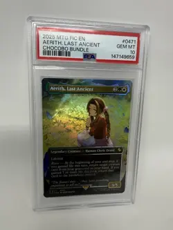 2025 MTG Final Fantasy Aerith, Last Ancient PSA 10 Chocobo Tracks - Image 2