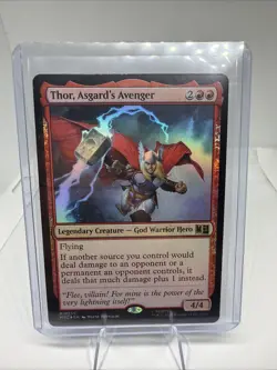 Thor, Asgard's Avenger Commander: Marvel Super Heroes Foil - Image 1
