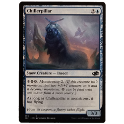 x1 Chillerpillar J22 MTG M/NM Common Blue Snow Creature Insect Jumpstart 2022 - Image 1