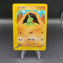 Larvitar Pokemon 116/165 Expedition Base Set LP - Image 1