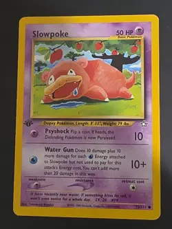 Slowpoke 73/111, Neo Genesis 1st Edition, Pokemon Card TCG - Image 1