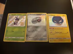 Shining Fates Pokemon Card Lot Blipbug Beldum Voltorb Holo Shiny 2021 - Image 1