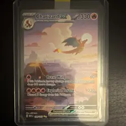⭐ Charizard EX 151 SIR 199/165 Sv Scarlet & Violet Holo 330 HP English MINT 🟩 - Image 1