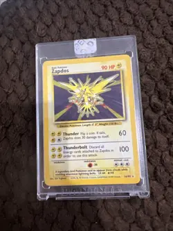 Pokemon TCG Zapdos Base Set 16/102 Holo 1999-2000 Wizards Base Set Copyright... - Image 1