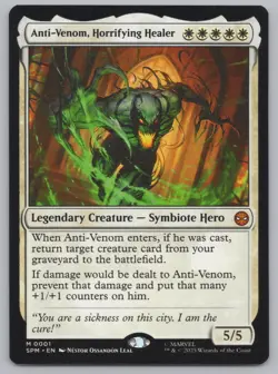 MTG - Anti-Venom, Horrifying Healer - Marvel's Spider-Man (SPM) -d871 - Image 1