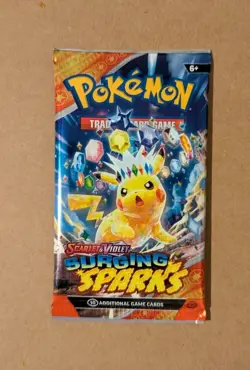 Surging Sparks Pokemon Booster Pack - Image 1