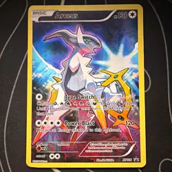 Pokemon TCG Arceus XY116 XY Promo Holo English 130HP Basic 2016 Colorless - Image 1