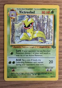 Pokemon Victreebel 30/64 Rare Jungle Unlimited - Image 1