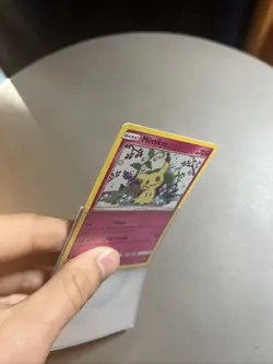 Mimikyu Pokemon TCG Sun and Moon Black Star Promo SM163 2019 - Image 3