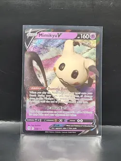 Pokemon SWSH09: Brilliant Stars #068/172 Mimikyu V Ultra Rare - Image 1