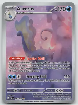 Aurorus 092/088 Holo Holo Perfect Order Pokemon NM - Image 1